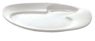 Nabur talíř mělký, oválný 24 x20cm, snídaňový