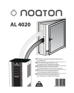 Noaton AL 4020, těsnění oken pro dvouhadicovou mobilní klimatizace (4m)