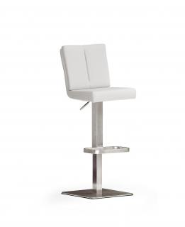 Barová židle Bruni III Barva: Bílá