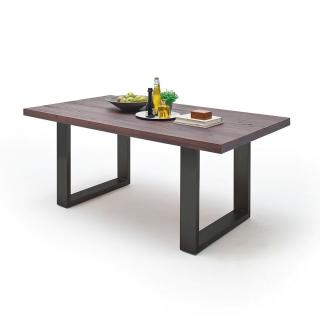 Jídelní stůl Castello dub zvětralý antracit Rozměr: 200 x 76 x 100 cm