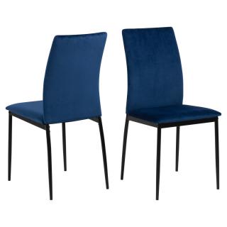 Jídelní židle Demina 008 Barva: Modrá