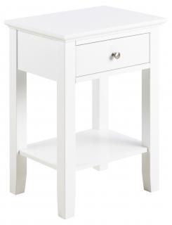 Noční stolek Linnea 751 Barva: Bílá