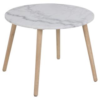 Příruční stolek Roslin 427 Barva: Bílá