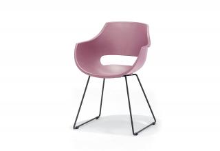 Židle Rockville K Barva: růžová