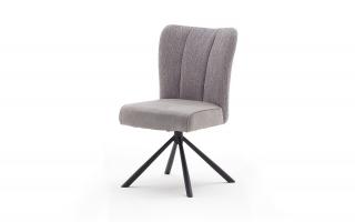 Židle Santiago B - 4 nohy Barva: sedák vintage šedá / opierka šedá