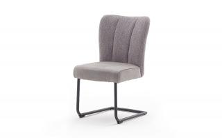 Židle Santiago B podnož Barva: sedák vintage šedá / opierka šedá