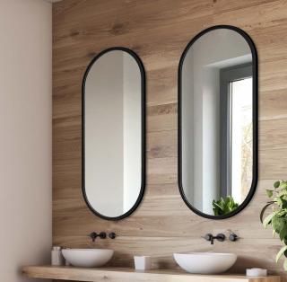 Zrcadlo Ambient Black Rozměr: 50 x 70 cm