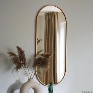 Zrcadlo Ambient Slim Copper Rozměr: 40 x 105 cm