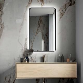 Zrcadlo Billet Black LED Rozměr: 40 x 90 cm