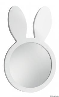 Zrcadlo Bunny Barva: Bílá