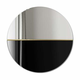 Zrcadlo Demi Black Rozměr: Ø 90 cm