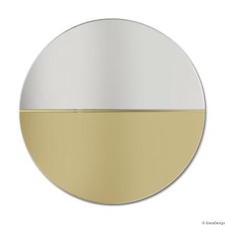 Zrcadlo Demi Gold Mirror Rozměr: Ø 90 cm