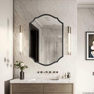 Zrcadlo Grand Amis Black Rozměr: 50 x 80 cm