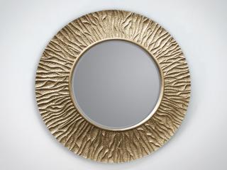 Zrcadlo Ismay champagne 100 x 100 cm