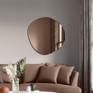 Zrcadlo Lapis Brown Rozměr: Ø 100 cm