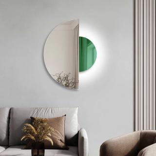 Zrcadlo Luna LED Green Rozměr: 90x67,5 cm