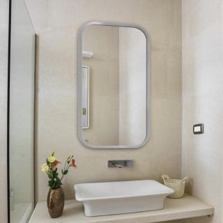 Zrcadlo Mirel Silver Rozměr: 70x100 cm