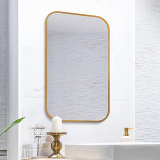 Zrcadlo Mirel SLIM Gold Rozměr: 60 x 80 cm