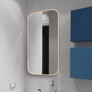 Zrcadlo Mirel SLIM Wood Rozměr: 40 x 60 cm