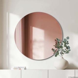 Zrcadlo Round Copper Rozměr: Ø 100 cm