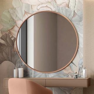 Zrcadlo Scandi Slim Copper Rozměr: Ø 100 cm