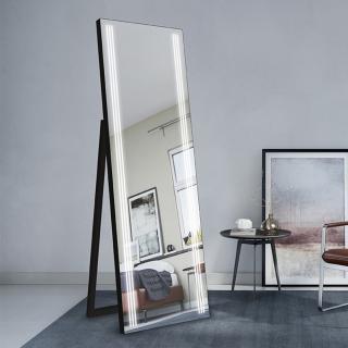 Zrcadlo Sidor Black LED Rozměr: 60 x 150 cm