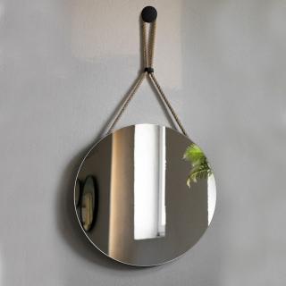 Zrcadlo Twist 2 Opti white Rozměr: Ø 80 cm