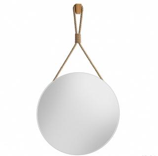 Zrcadlo Twist Opti white Rozměr: Ø 70 cm