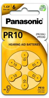 Baterie do naslouchadel Panasonic PR-230HEP/6DC (PR10)