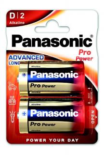 Baterie Panasonic LR20PPG/2BP Pro Power Gold