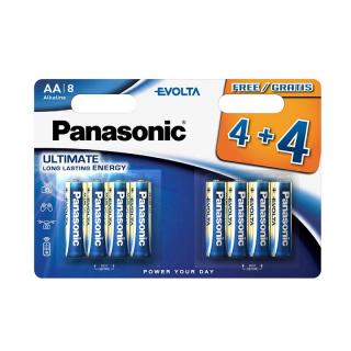 Baterie Panasonic LR6EGE/8BW 4+4F EVOLTA