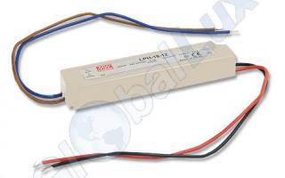 DRIVER LED LPH-18-12 IP67 Meanwell