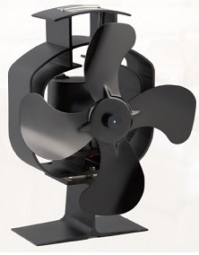 Krbový ventilátor 4-lopatkový otočný Hüterman
