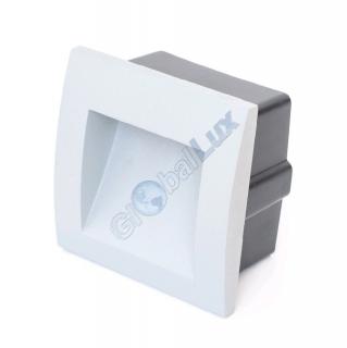 LED svítidlo WALL 10 1,5W GRAY CW Greenlux GXLL002