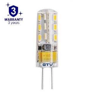 LED žárovka G4-NW 2W 12V GTV LD-G4SI15-45