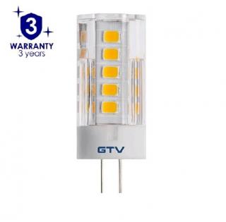 LED žárovka G4-NW 3W 12V GTV LD-G4P30W-40