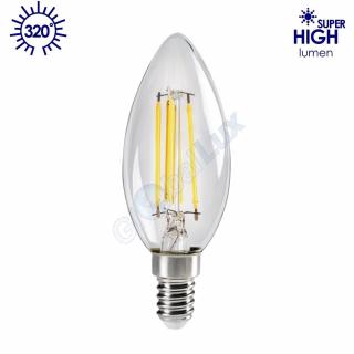 LED žárovka XLED C35 E14 4,5W-NW Kanlux 29619