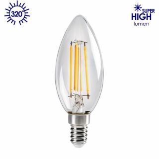 LED žárovka XLED C35 E14 4,5W-WW Kanlux 29618