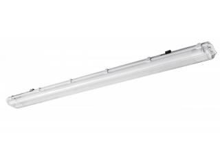 Prachotěsné svítidlo HAGEN pro LED trubice 2xT8 120cm PC GTV LD-HAG236-30