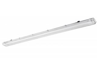 Prachotěsné svítidlo HAGEN pro LED trubice 2xT8 150cm PC GTV LD-HAG258-30
