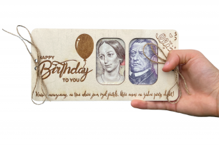 Dárková karta (obálka na peníze) - narozeniny