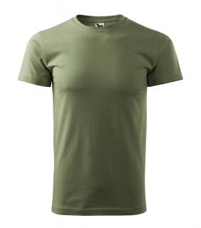 Pánské tričko Basic s vlastním motivem, potiskem Barva: Khaki 09, Velikost trika: 2XL