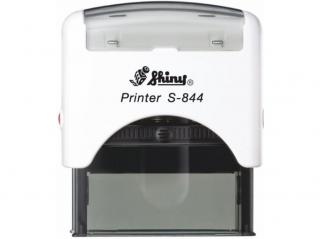 S-844 New Printer Line (58x22mm) černý polštářek Barva: Bílá