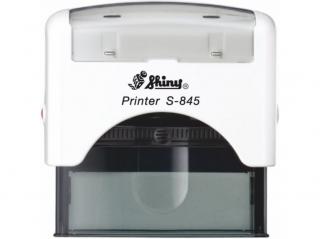 S-845 New Printer Line (70x25mm) černý polštářek Barva: Bílá
