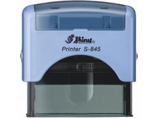 S-845 New Printer Line (70x25mm) černý polštářek Barva: Modrá
