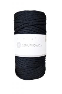 Sznurkowo polyester 5mm SZP15 - Černá