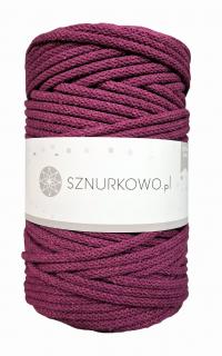 Sznurkowo příze na háčkování - SZ18 - 5mm Purpurová