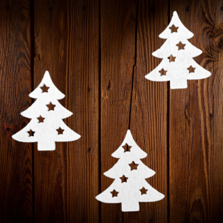 Vánoční stromeček malý, nášivka či ozdoba
