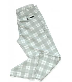 BackTee pánské golfové kalhoty kostkované s úpravou teflon 36/34