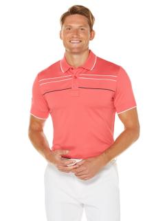 Callaway Chest Piped pánské golfové tričko červené XL